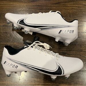 Nike Vapor Edge Speed 360 Detachable Football Cleats White CZ5575-100 Size 13